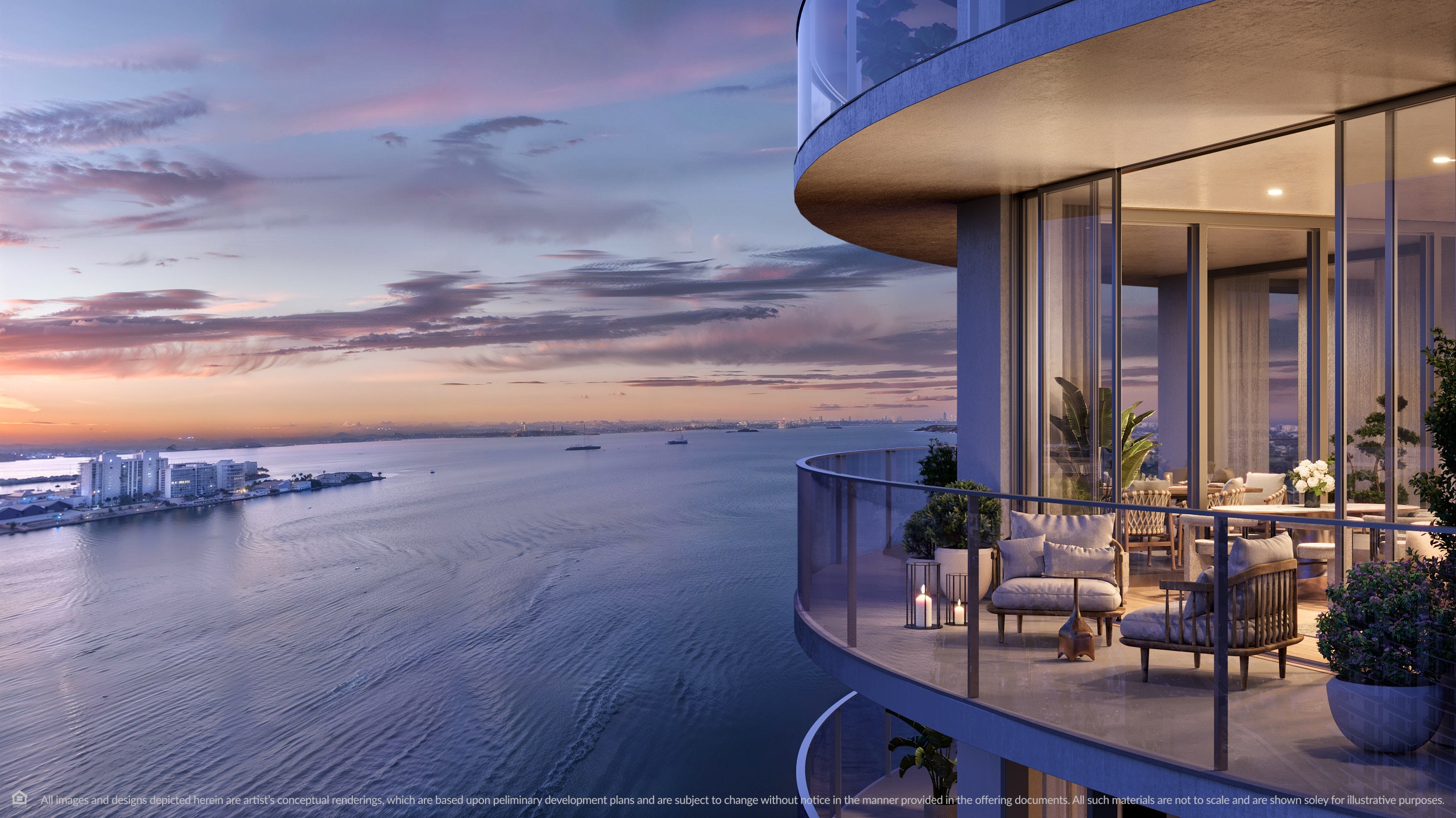 Continuum Club & Residences North Bay Village - Luxury Condo Interior
